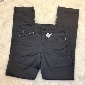 Stile Benetton gray pants/jeans. NWT